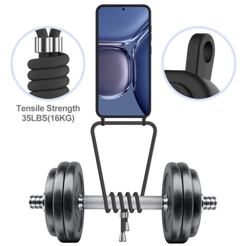 Coque à Cordon Samsung Galaxy S25 Plus 5G Porte-Carte