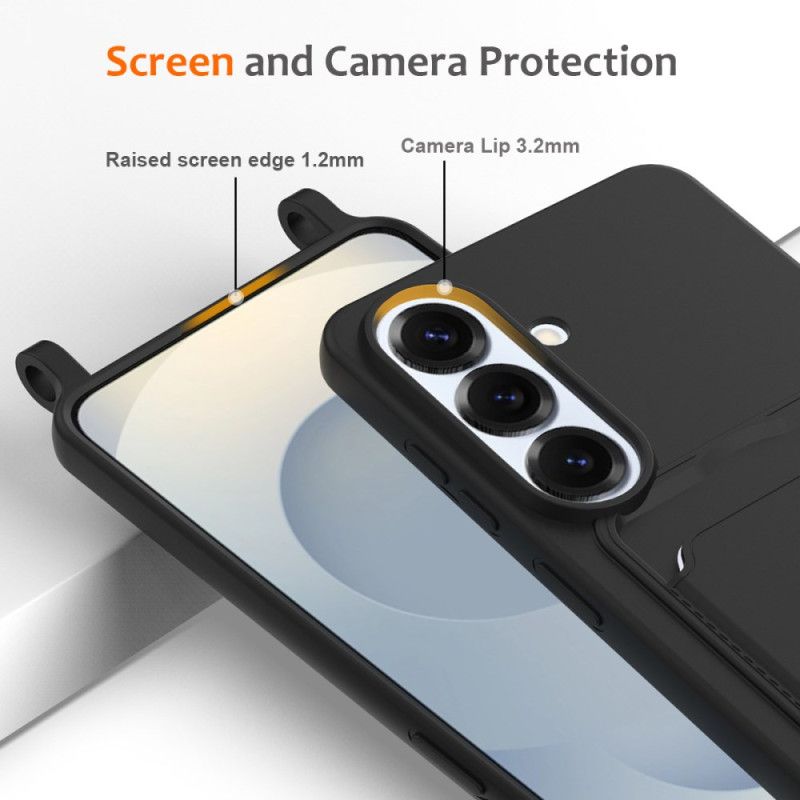 Coque à Cordon Samsung Galaxy S26 Porte-Carte