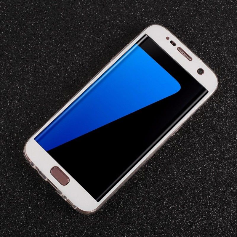 Coque Avant Et Arrière Pour Samsung Galaxy S7 Edge