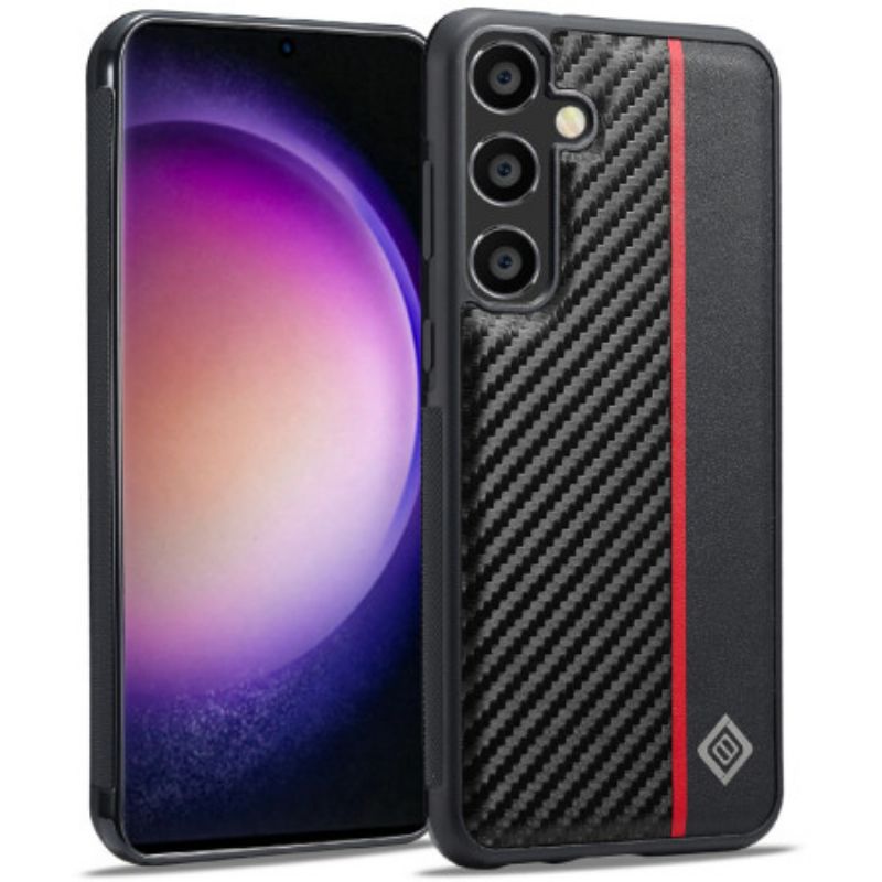 Coque LC.IMEEKE pour Samsung Galaxy S26 Fibre de Carbone LC.IMEEKE