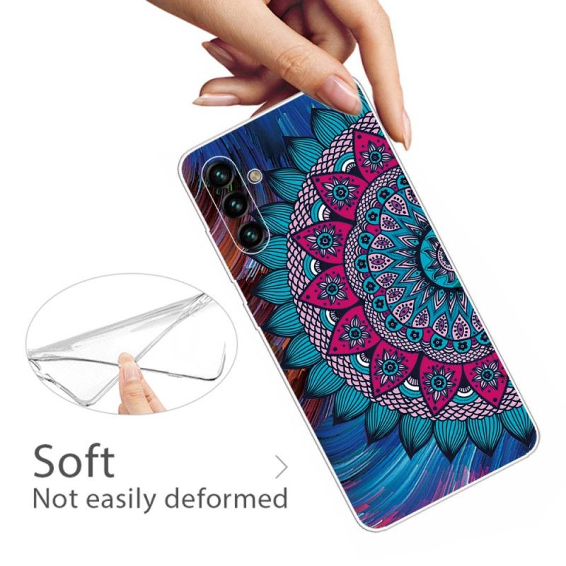 Coque Pour Samsung Galaxy A13 5G Mandala Coloré