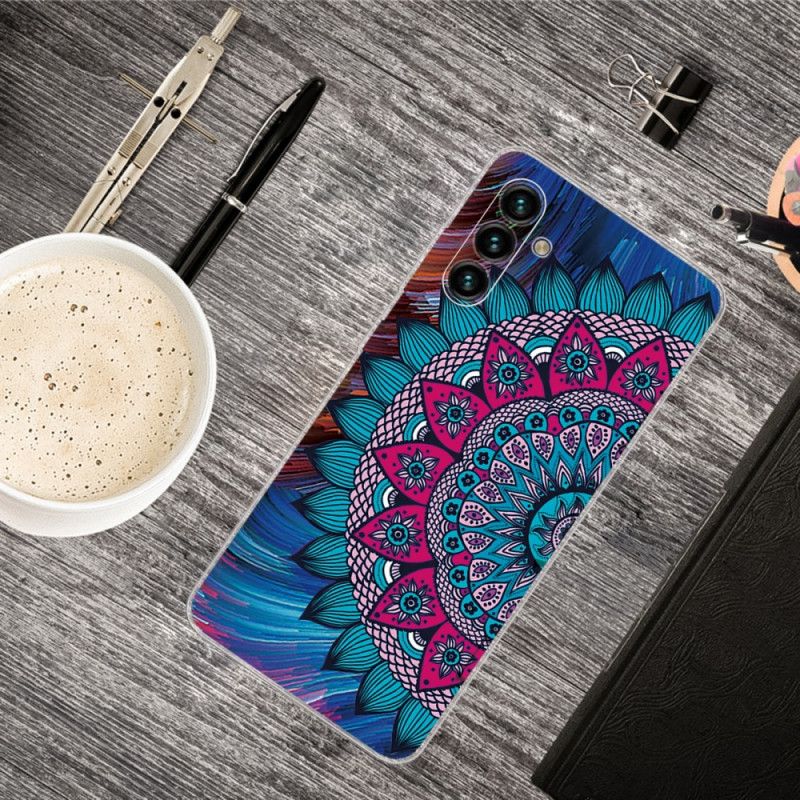 Coque Pour Samsung Galaxy A13 5G Mandala Coloré