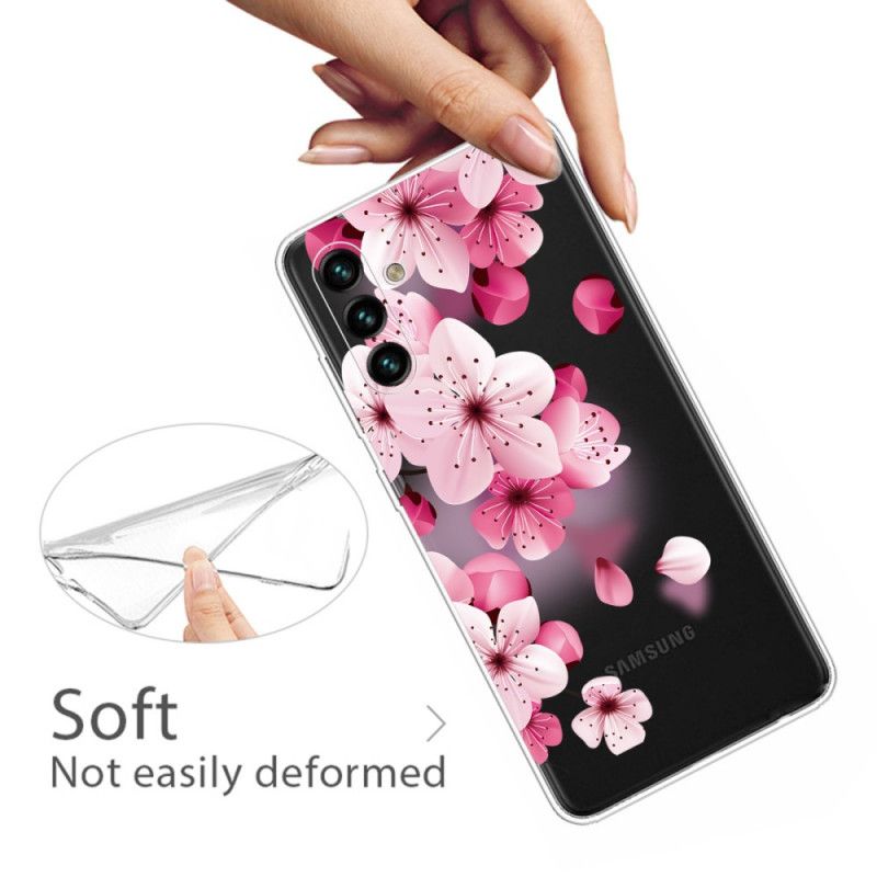 Coque Pour Samsung Galaxy A13 5G Petites Fleurs Roses