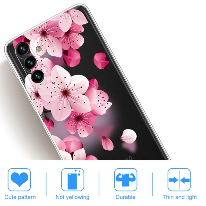 Coque Pour Samsung Galaxy A13 5G Petites Fleurs Roses