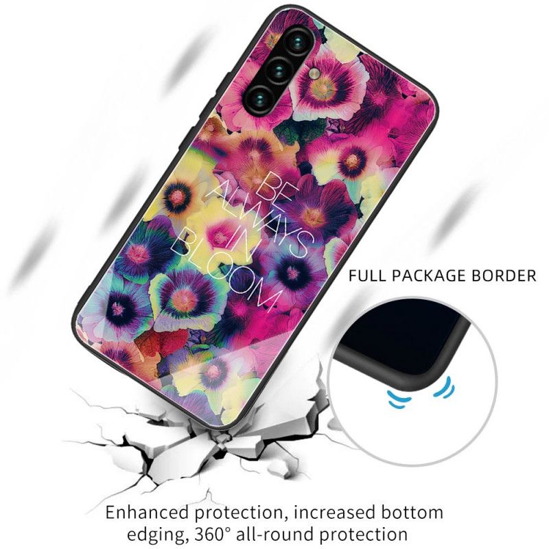 Coque Pour Samsung Galaxy A13 5G Verre Trempé Be Always In Bloom