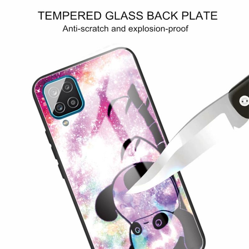 Coque Pour Samsung Galaxy M32 Verre Trempé Panda