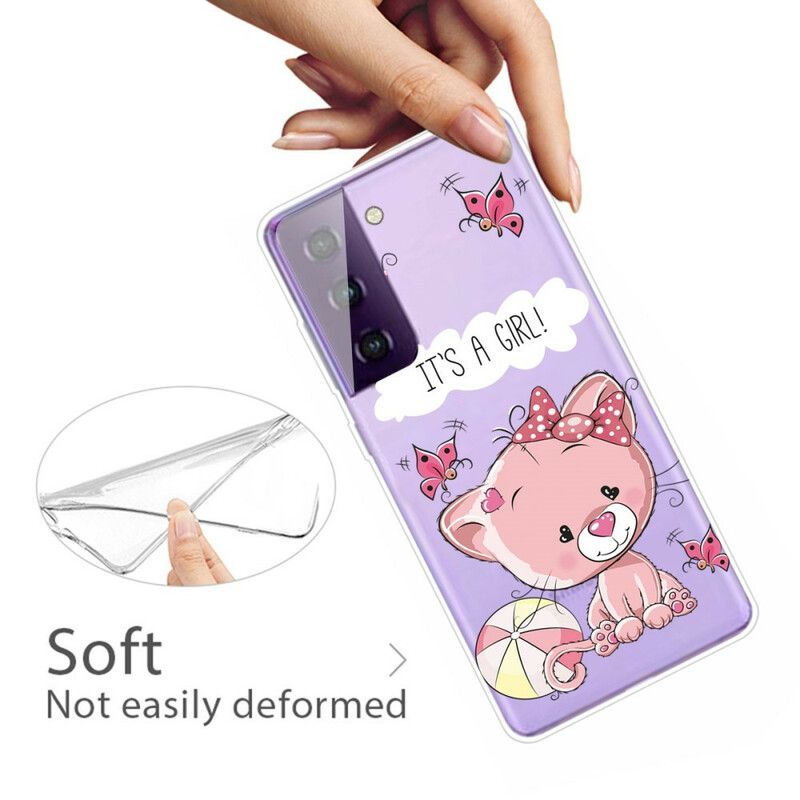 Coque Pour Samsung Galaxy S21 FE It's A Girl