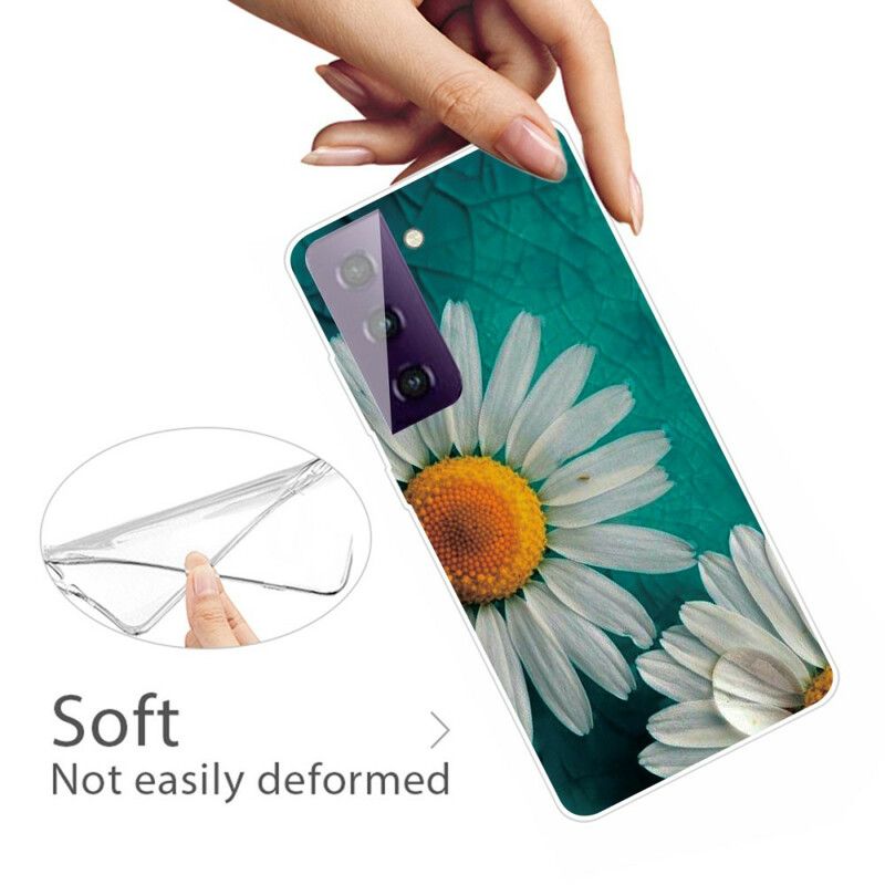 Coque Pour Samsung Galaxy S21 FE Marguerite