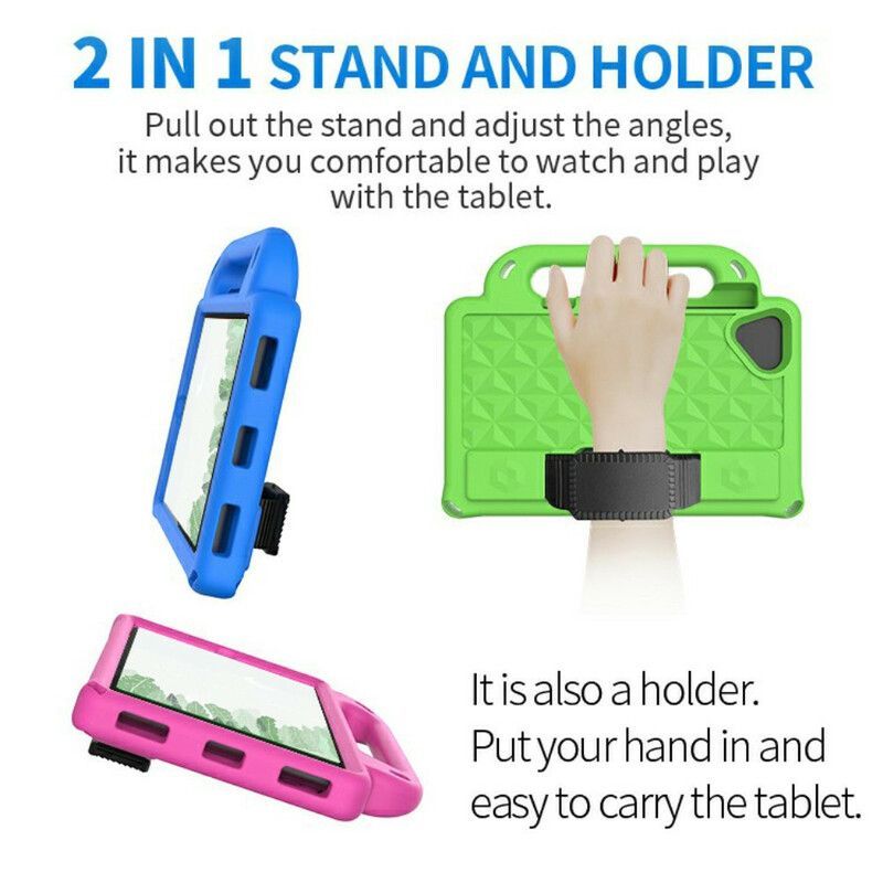 Coque Pour Samsung Galaxy Tab A7 Lite Multi-fonctionnelle Kids