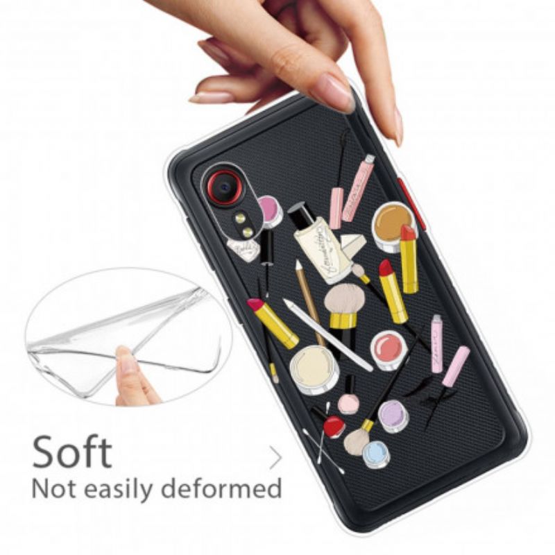 Coque Pour Samsung Galaxy XCover 5 Maquillage Top