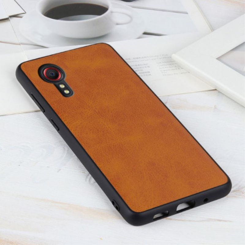 Coque Pour Samsung Galaxy XCover 5 Style Cuir