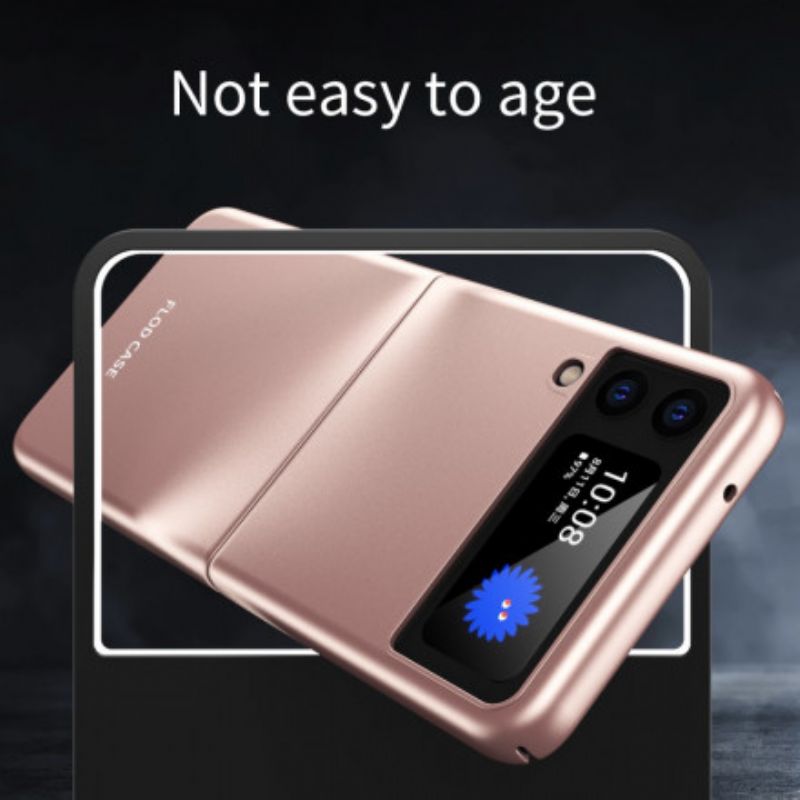 Coque Pour Samsung Galaxy Z Flip 3 5G Métallisée