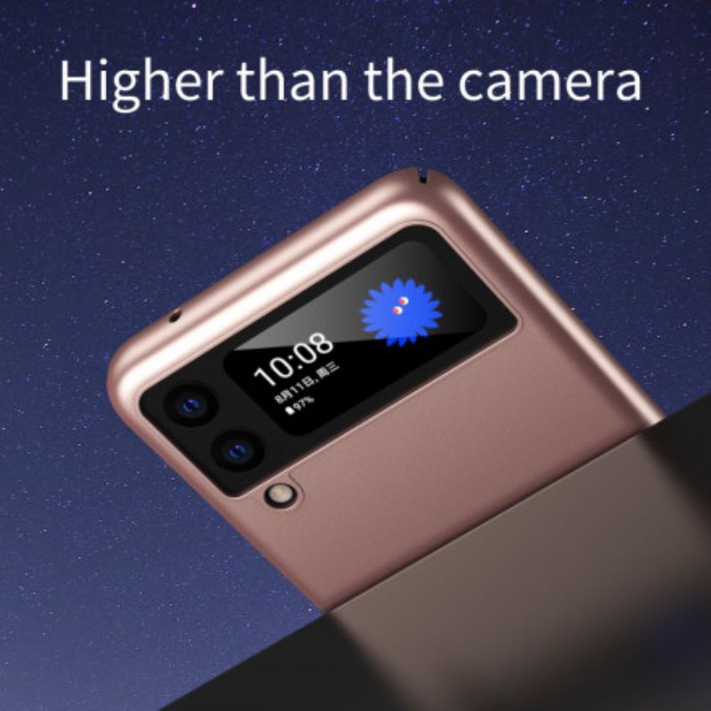 Coque Pour Samsung Galaxy Z Flip 3 5G Métallisée