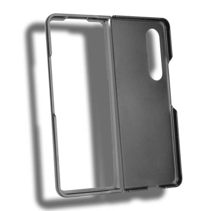 Coque Pour Samsung Galaxy Z Fold 3 5G Effet Cuir Couture