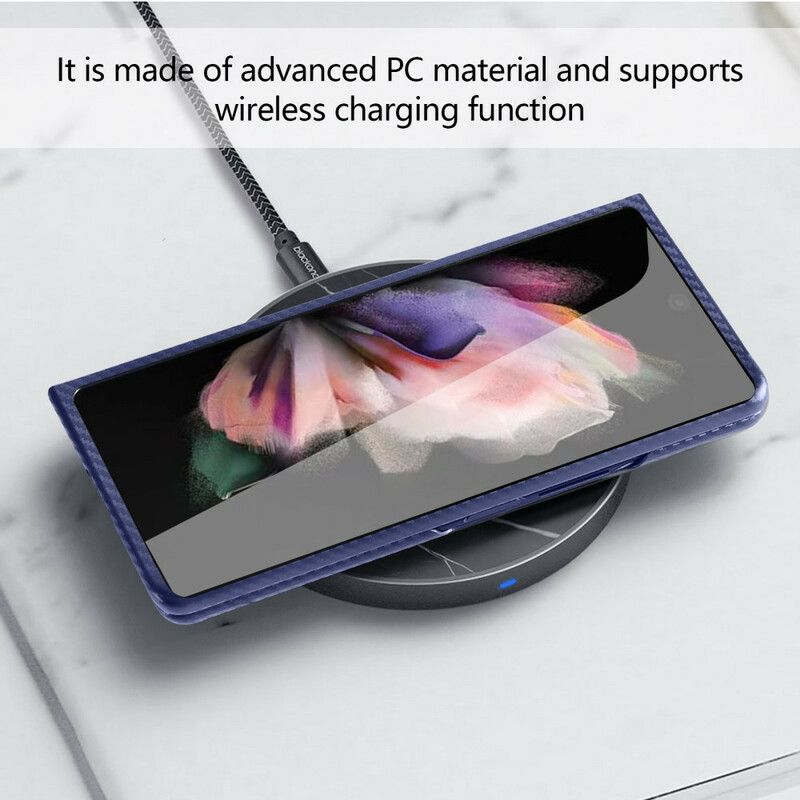 Coque Pour Samsung Galaxy Z Fold 3 5G Support Et Protection Écran