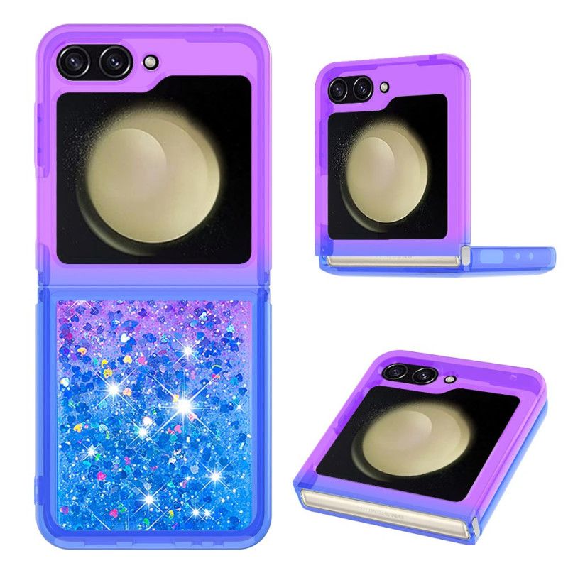 Coque pSamsung Galaxy Z Flip 7 FE / Z Flip 6 Paillettes Gradient