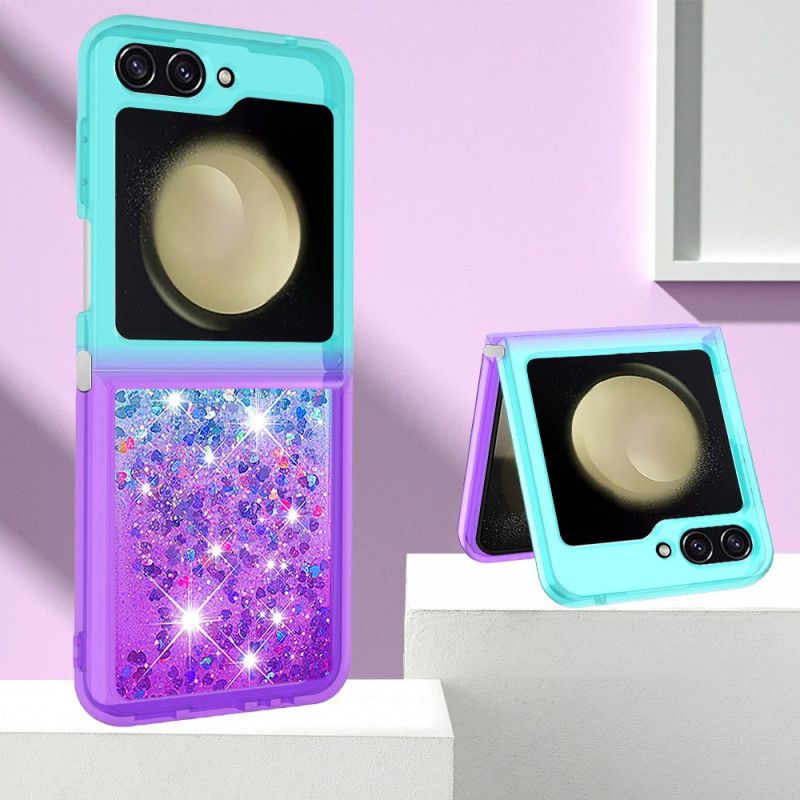 Coque pSamsung Galaxy Z Flip 7 FE / Z Flip 6 Paillettes Gradient