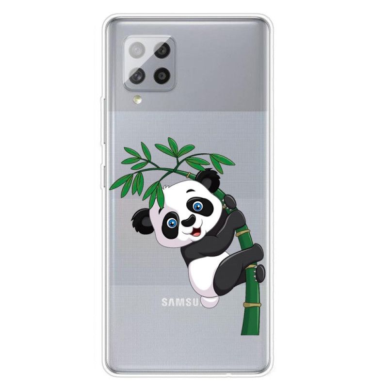 Coque Samsung Galaxy 42 5g Transparente Panda Sur Le Bambou