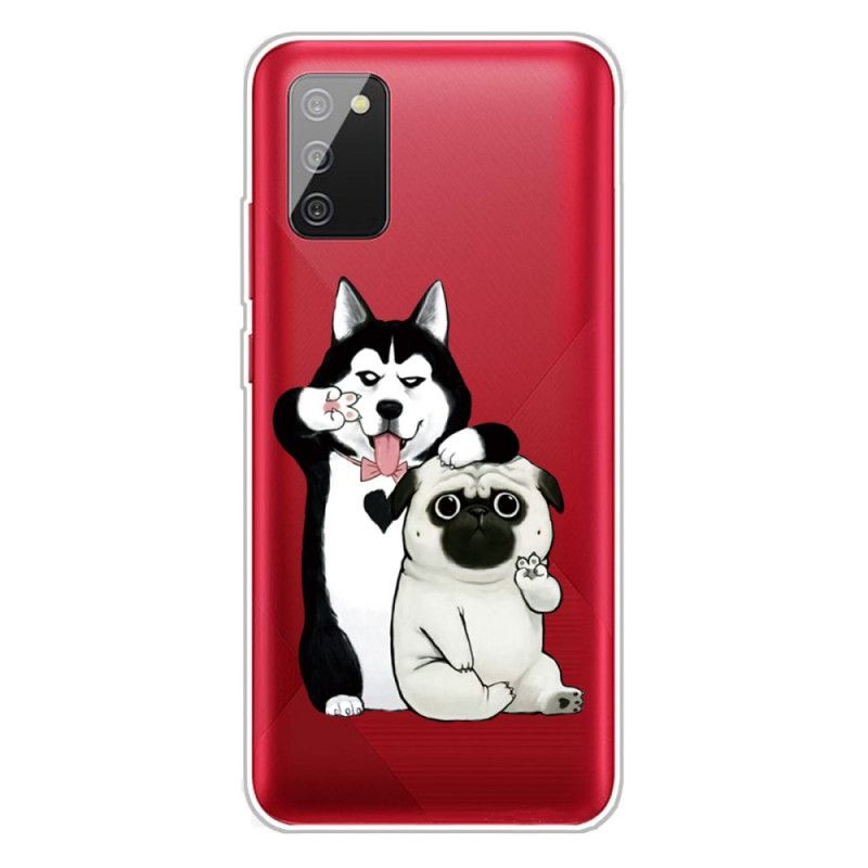 Coque Samsung Galaxy A02s Drôles De Chiens