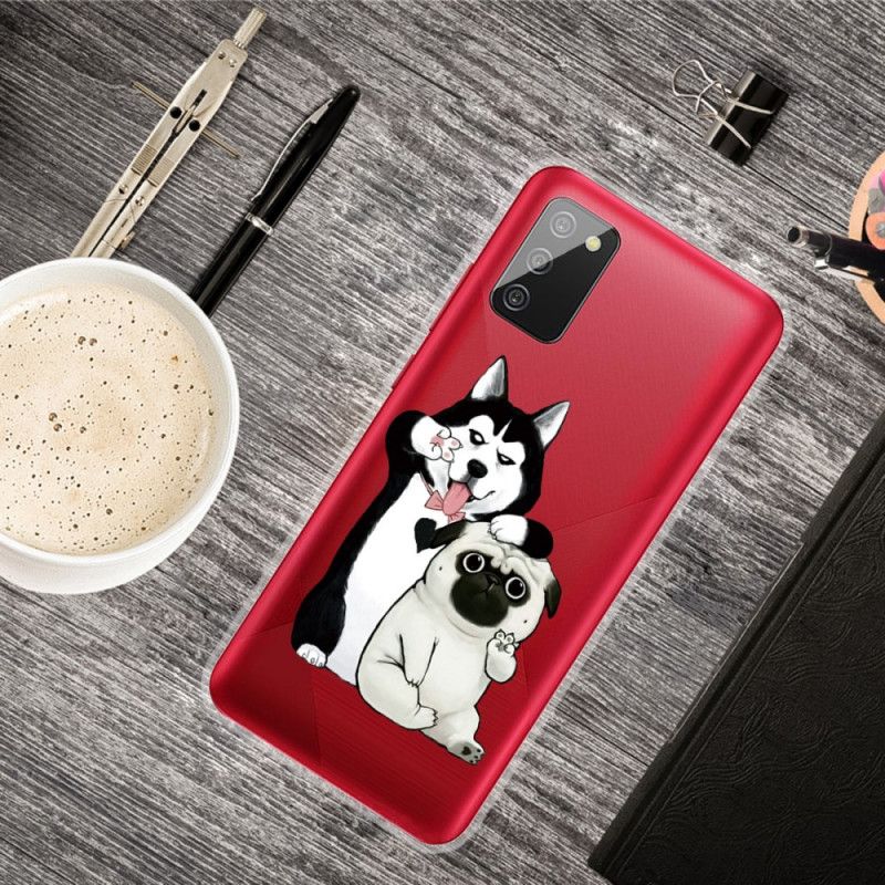 Coque Samsung Galaxy A02s Drôles De Chiens