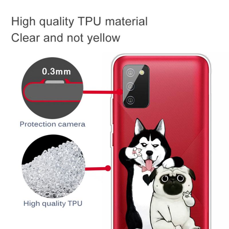 Coque Samsung Galaxy A02s Drôles De Chiens