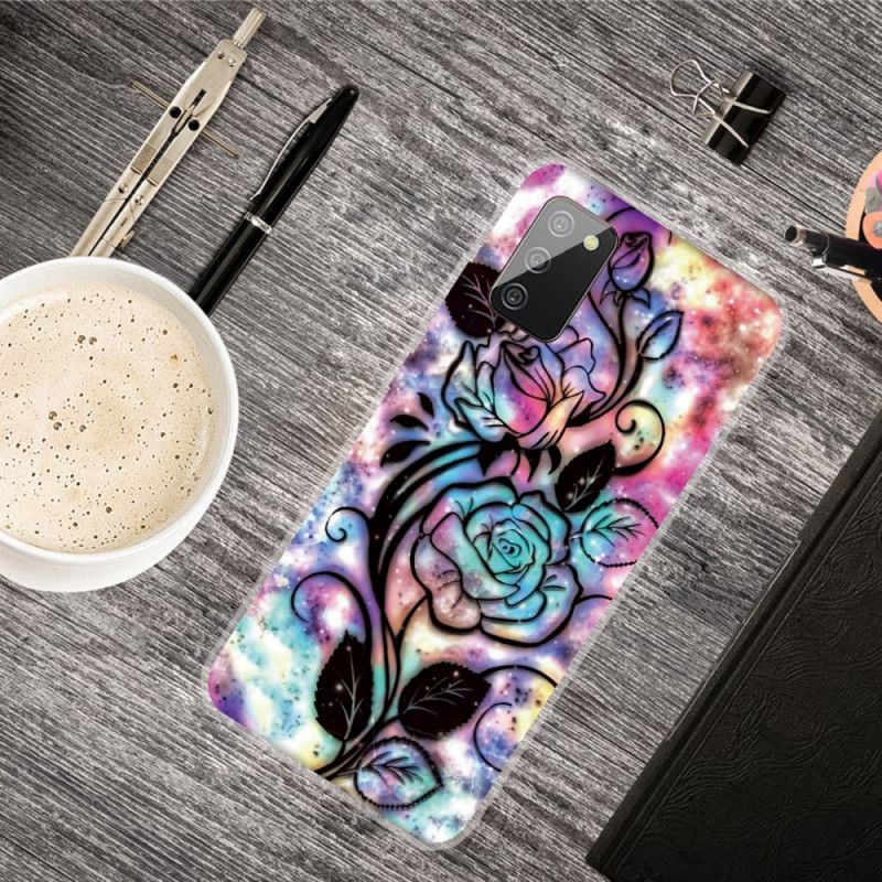 Coque Samsung Galaxy A02s Fleur Graphique