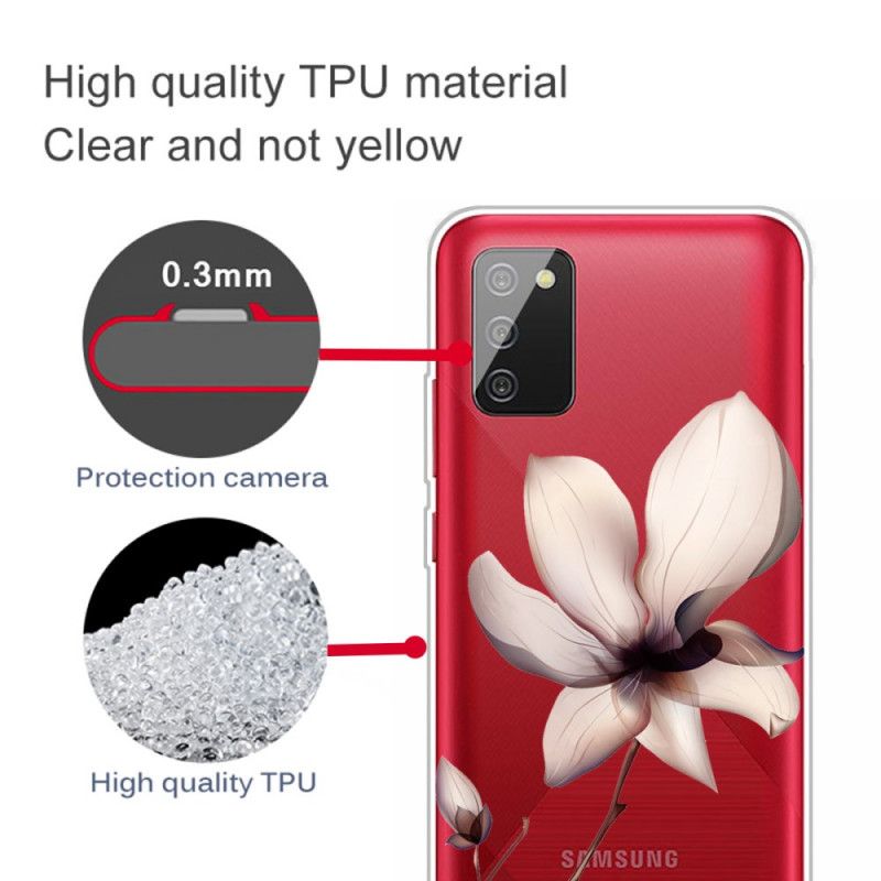 Coque Samsung Galaxy A02s Florale Premium