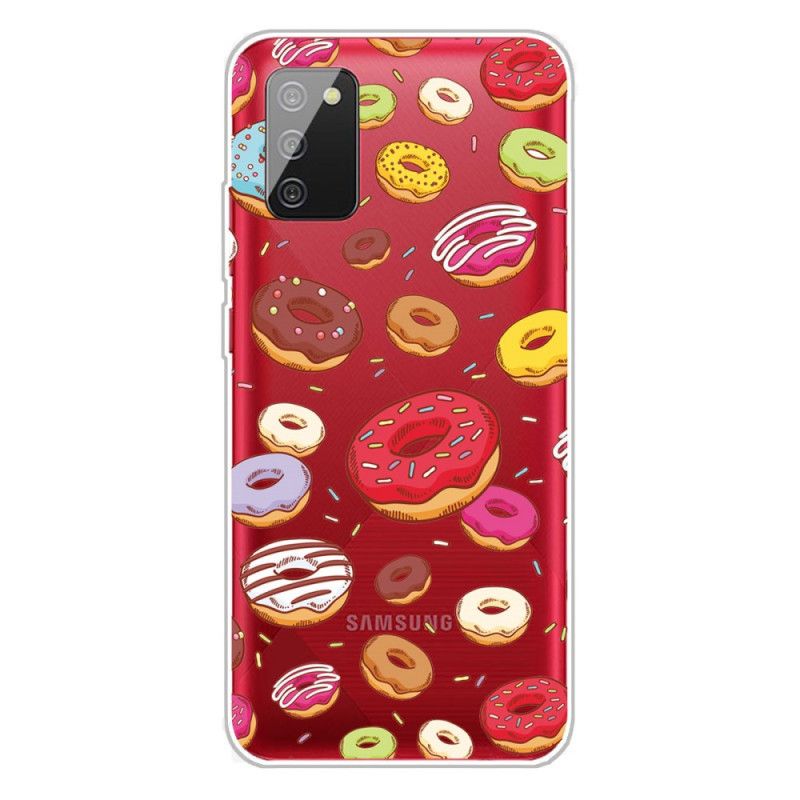 Coque Samsung Galaxy A02s Love Donuts