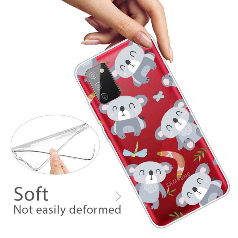 Coque Samsung Galaxy A02s Mignons Koalas