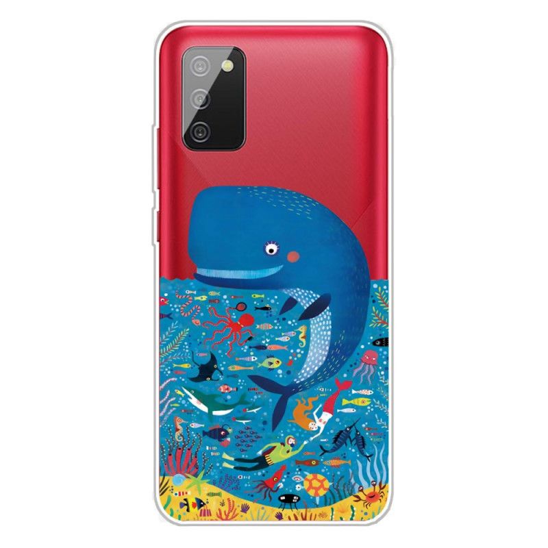 Coque Samsung Galaxy A02s Monde Marin