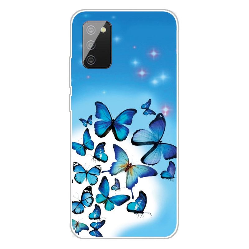 Coque Samsung Galaxy A02s Papillons Papillons