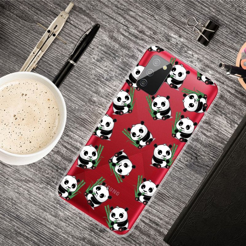 Coque Samsung Galaxy A02s Petits Pandas