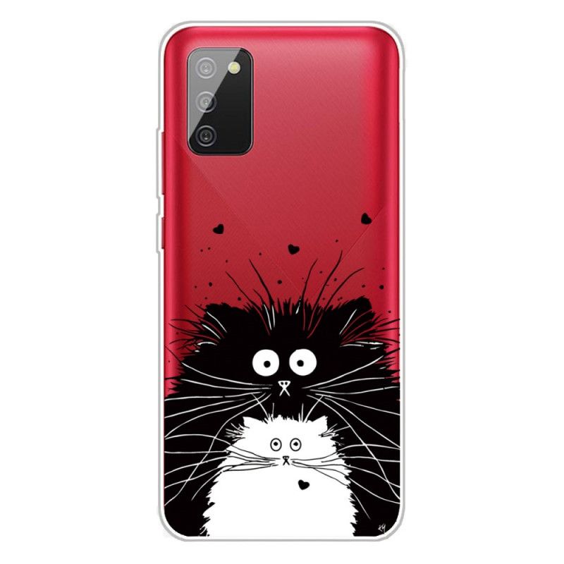 Coque Samsung Galaxy A02s Regarde Les Chats