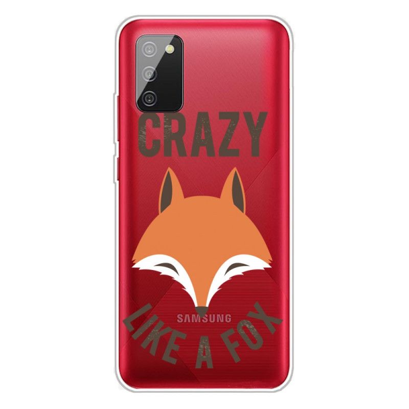 Coque Samsung Galaxy A02s Renard / Crazy Like A Fox