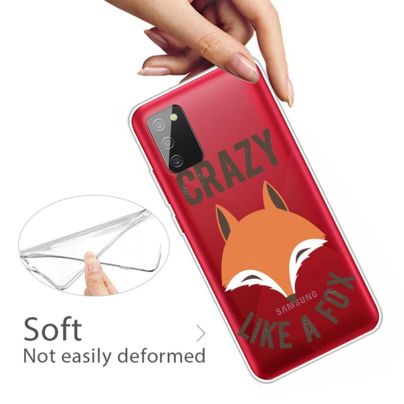 Coque Samsung Galaxy A02s Renard / Crazy Like A Fox