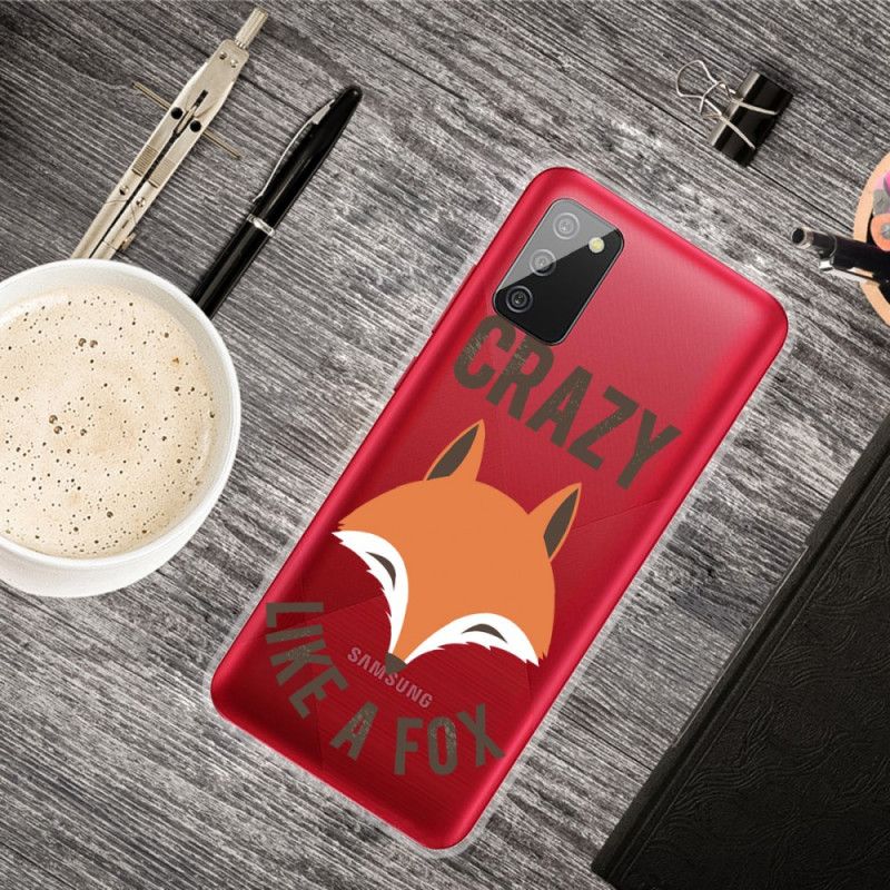 Coque Samsung Galaxy A02s Renard / Crazy Like A Fox