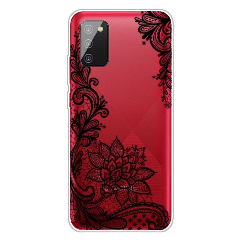 Coque Samsung Galaxy A02s Sublime Dentelle