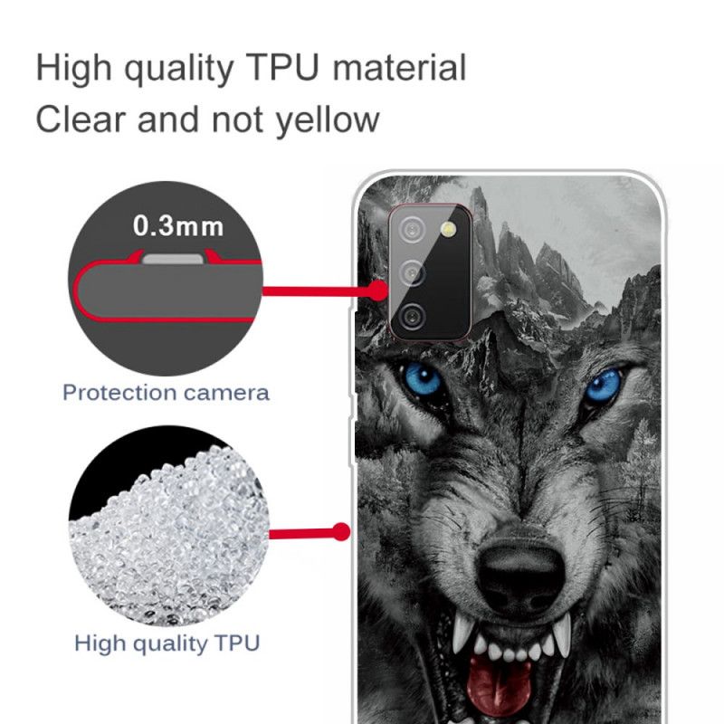 Coque Samsung Galaxy A02s Sublime Loup