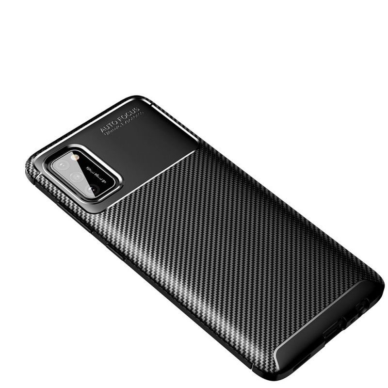 Coque Samsung Galaxy A02s Texture Fibre Carbone Flexible