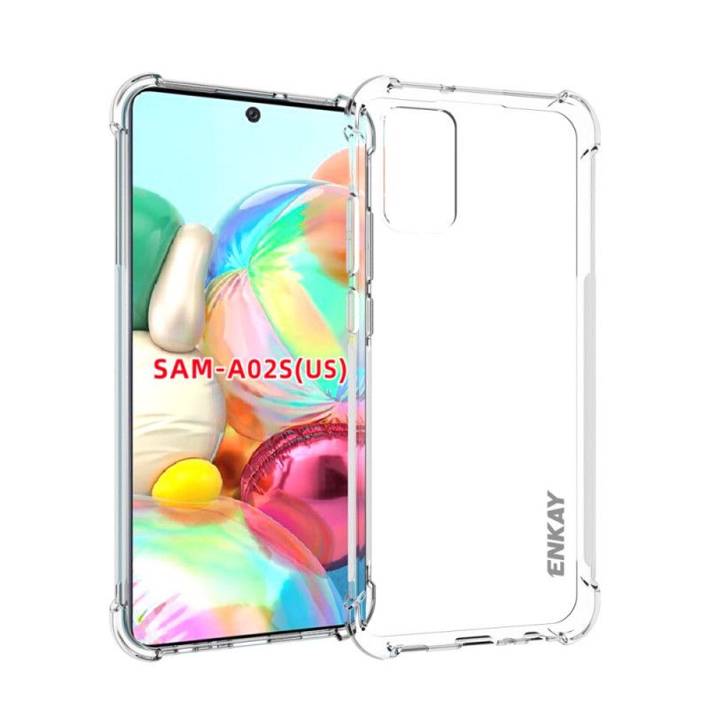 Coque Samsung Galaxy A02s Transparente Enkay