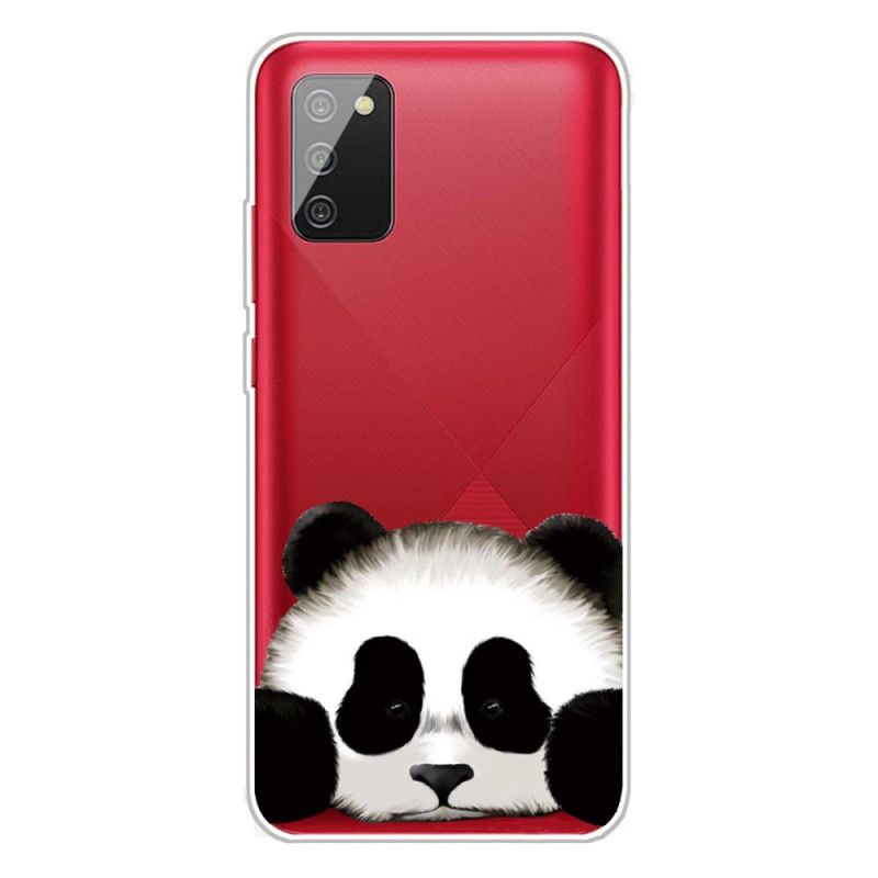 Coque Samsung Galaxy A02s Transparente Panda