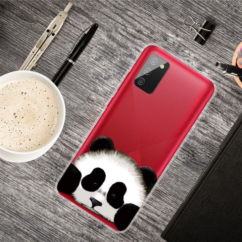 Coque Samsung Galaxy A02s Transparente Panda