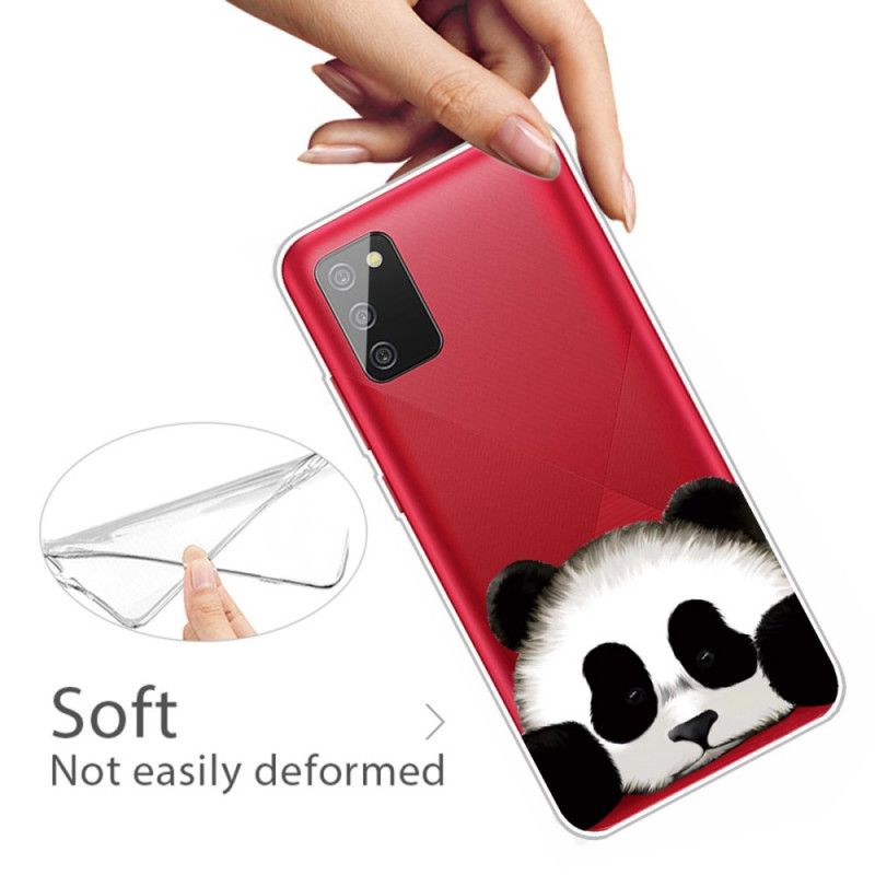 Coque Samsung Galaxy A02s Transparente Panda