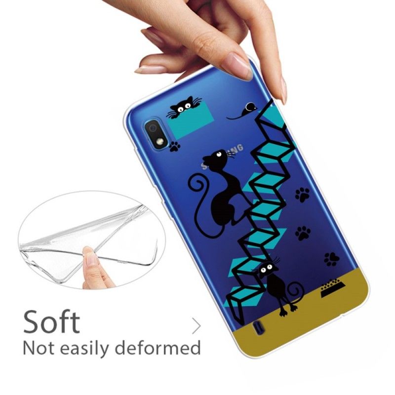 Coque Samsung Galaxy A10 Drôles De Chats