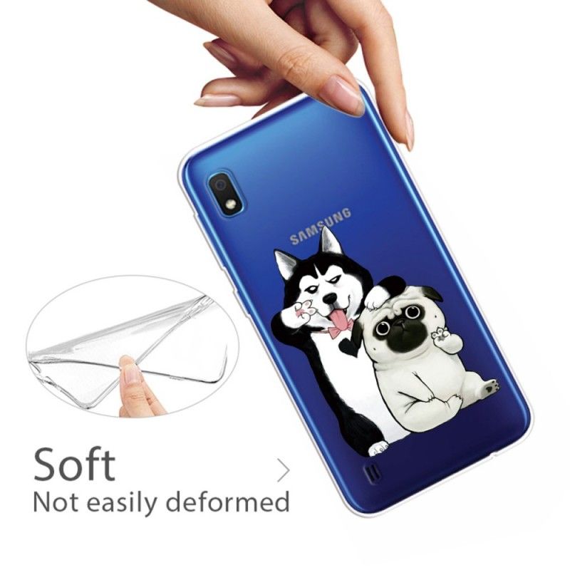 Coque Samsung Galaxy A10 Drôles De Chiens