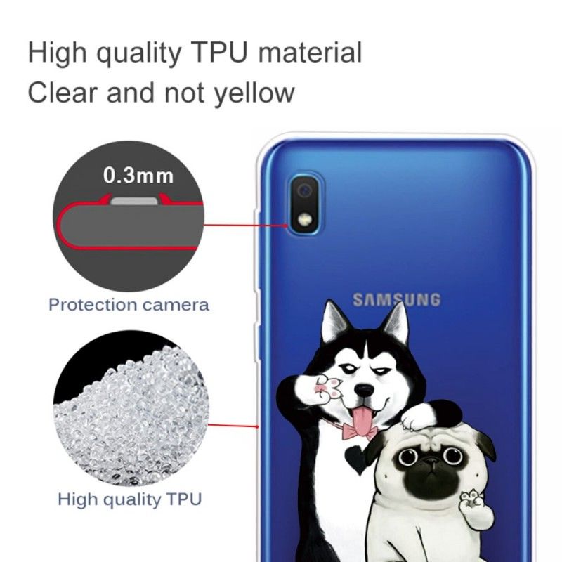 Coque Samsung Galaxy A10 Drôles De Chiens