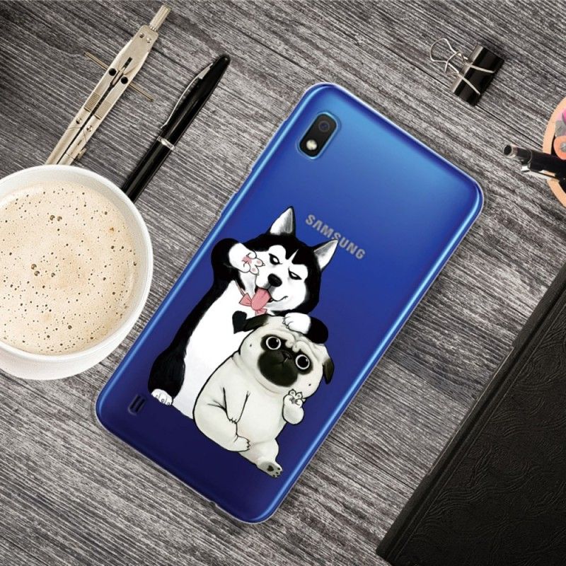 Coque Samsung Galaxy A10 Drôles De Chiens