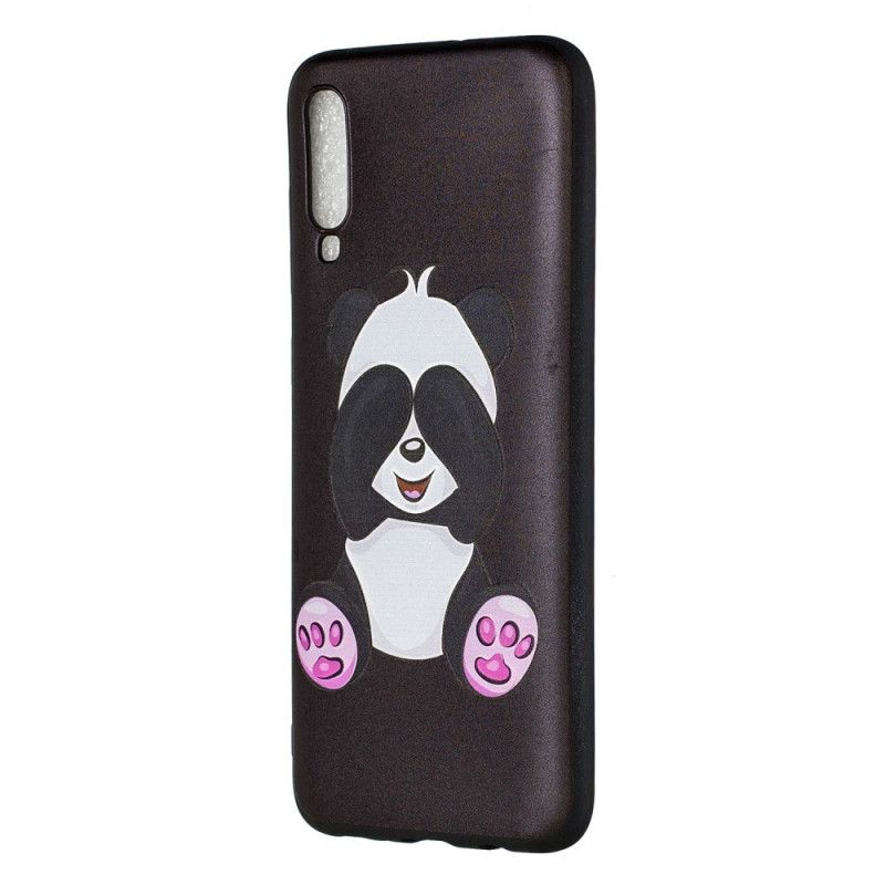 Coque Samsung Galaxy A10 En Relief Bébé Panda