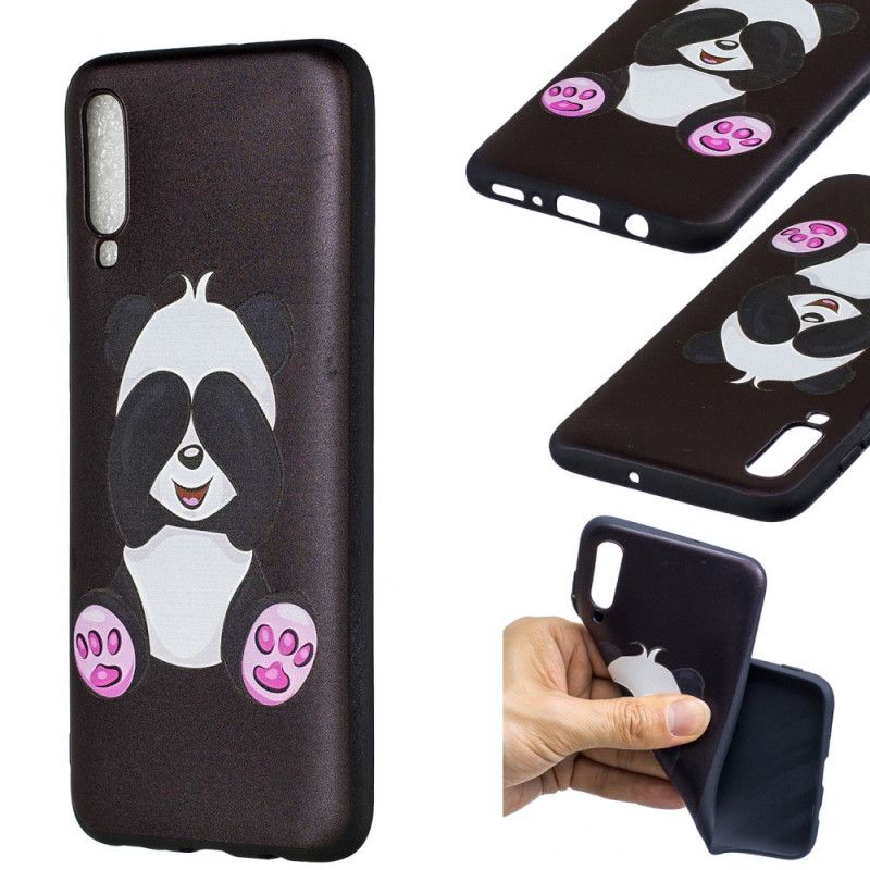 Coque Samsung Galaxy A10 En Relief Bébé Panda