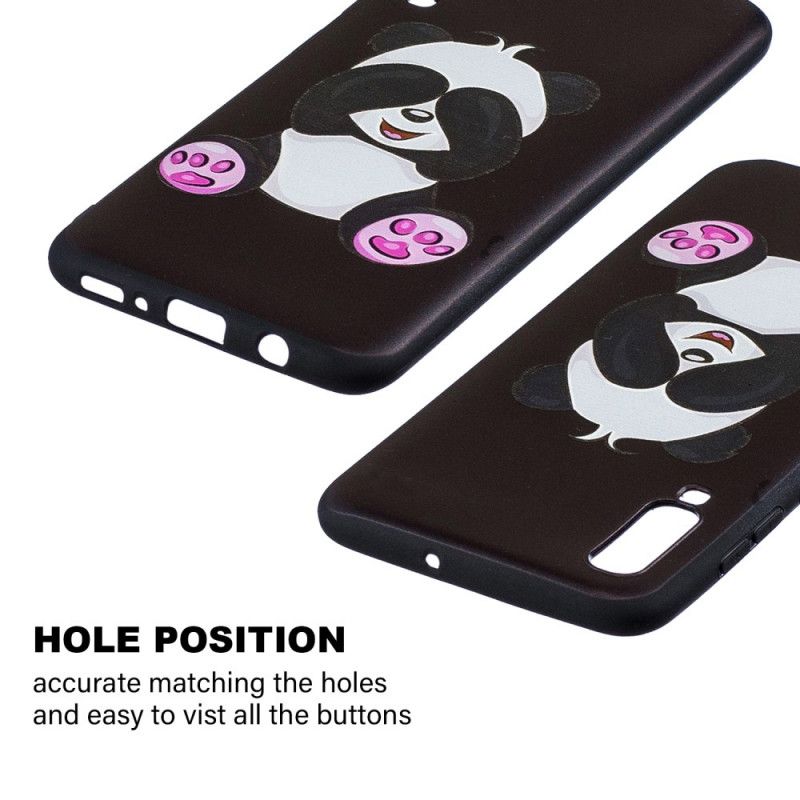 Coque Samsung Galaxy A10 En Relief Bébé Panda